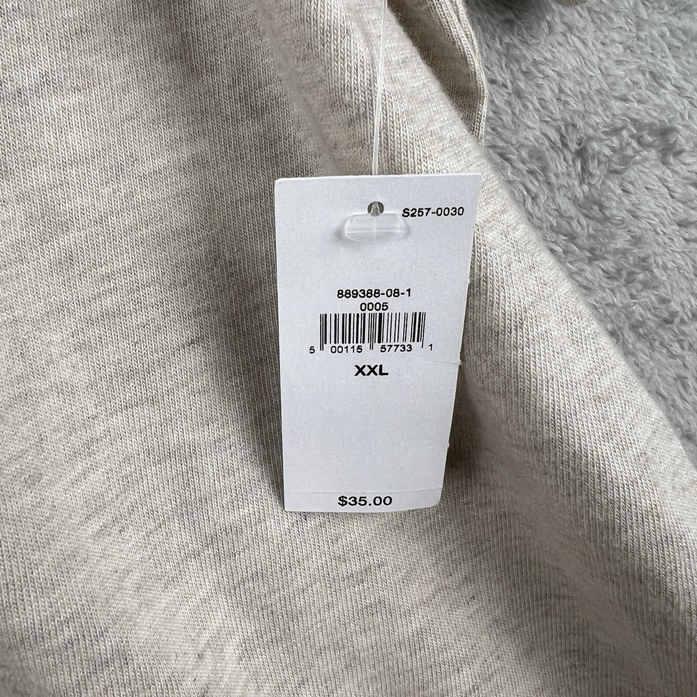 Banana Republic Men's Shirt NWT Size 2XL Oatmeal Heather Signature - Picture 4 of 10